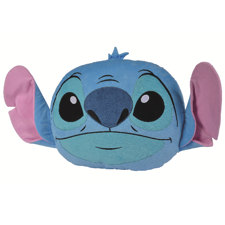  stitch giant pillow head blue 50 cm 